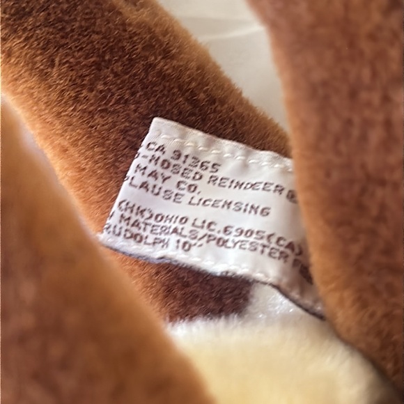 Rudolph the red nose Reindeer, Christmas plush clean 10” great condition plush - Picture 10 of 16